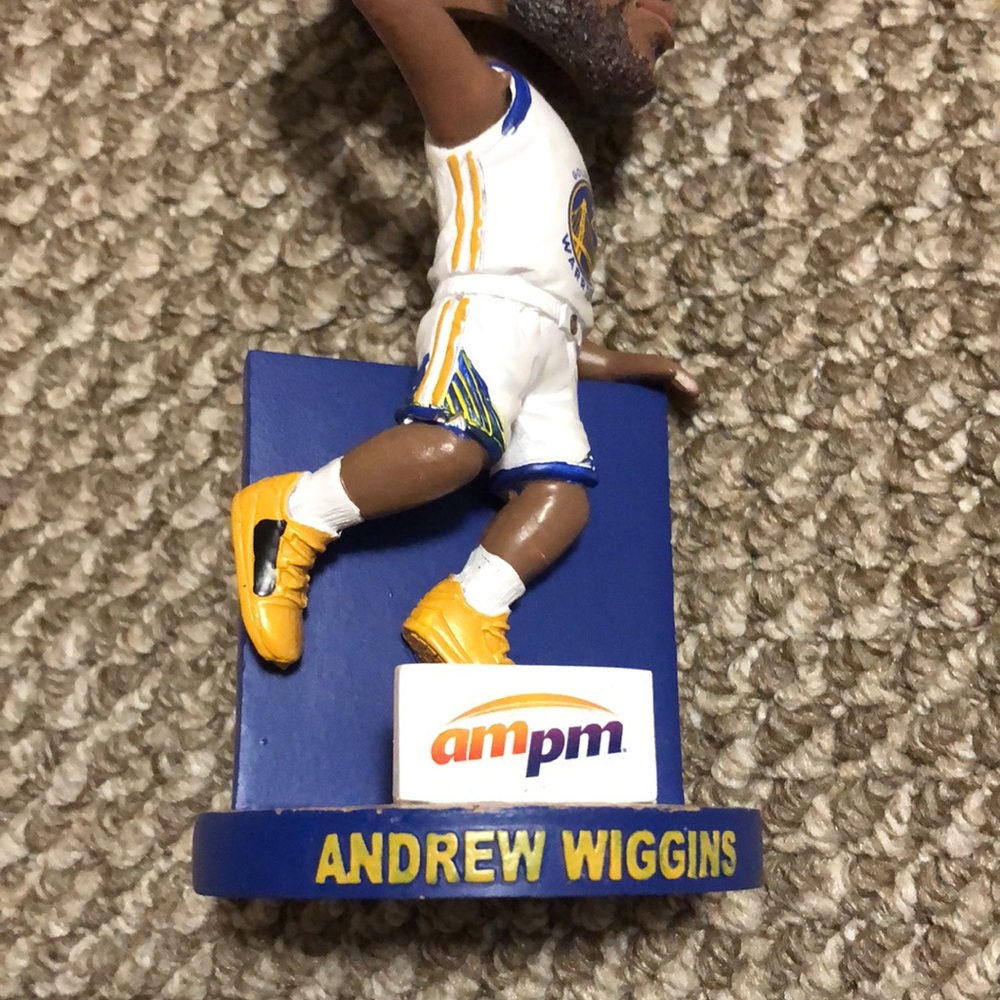 Warriors NBA Andrew Wiggins Posterized Limited Edition Bobblehead - Picture 4 of 4